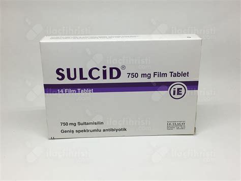 sulcid 750 mg nedir